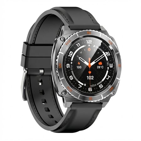 ساعة ذكية جي تاب G-tab GTR6 إطار دوار 360° تدعم ChatGPT وشاشة أموليد | سوارين