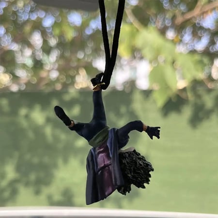 مجموعة زينة انمي جوكر و شخصية رجل بدون وجه ، أرجوحة معلقة ، لمرآة الرؤية الخلفية ، لديكور المكتب و السيارة