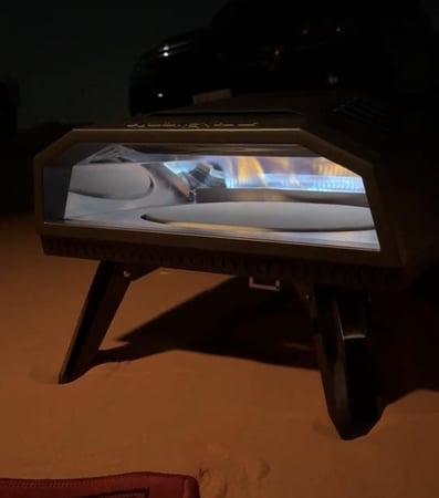 فرن البيتزا المتنقل