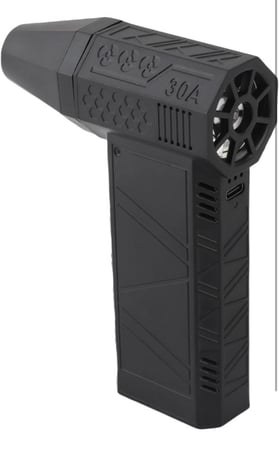 منفاخ هواء كهربائي لإشعال الفحم قابل للشحن