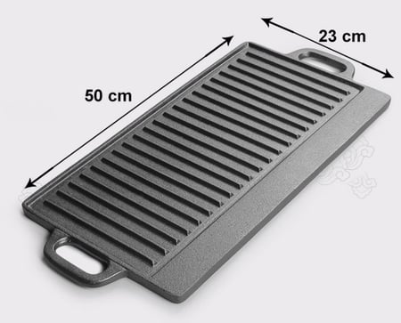 صاجة الشواء من حديد الزهر