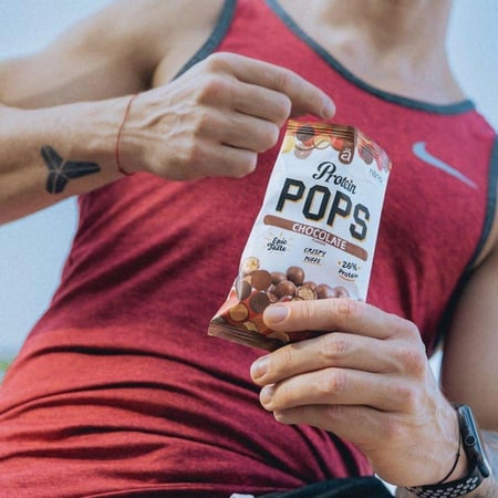 (كرتون12حبة)-مالتيزر صحي!,سناك كرات الشوكلاتة عالية بالبروتين 10ج بروتين!-NanoSupps