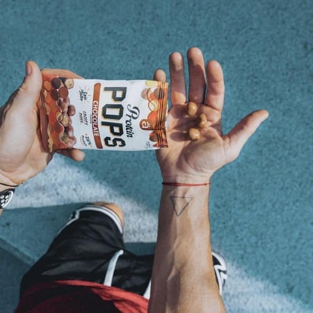 (كرتون12حبة)-مالتيزر صحي!,سناك كرات الشوكلاتة عالية بالبروتين 10ج بروتين!-NanoSupps