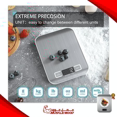 ميزان(أكل+قهوة)،الكتروني لحساب الوجبات والاحتياج (ميزان معتمد في جداولنا)