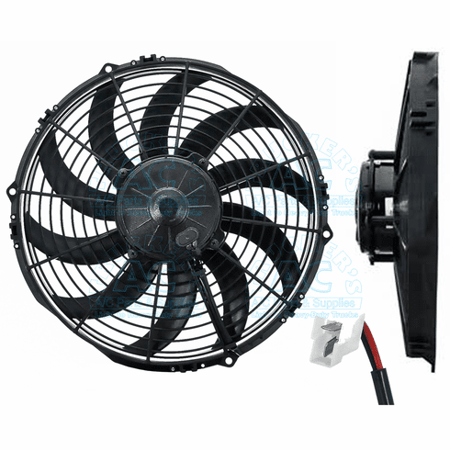 مروحة سبال 12 انش تيربو دفع SPAL FAN 12in TURBO PUSH -VA10-AP70/LL-61S
