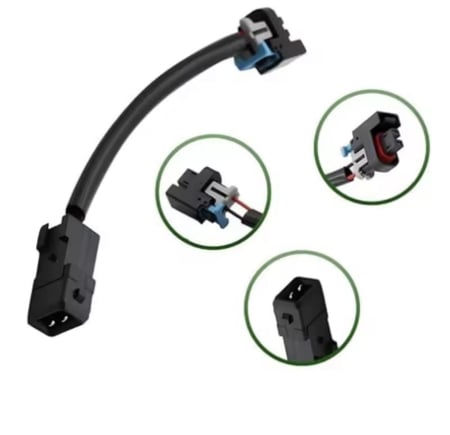 طقم تحويلة بخاخات LS1 (EV1) إلى جمس 6.0L (Multec) - (8 قطع)
