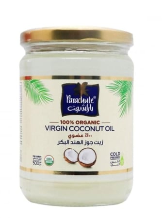 زيت باراشوت العضوي للشعر 100% بجوز الهند 500 مل