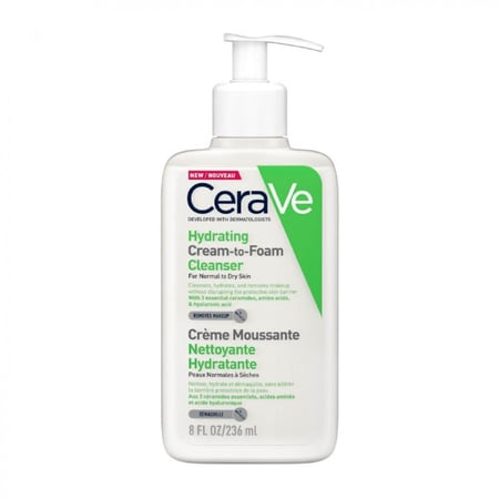 سيرافي غسول الوجه المرطب الرغوي 236مل