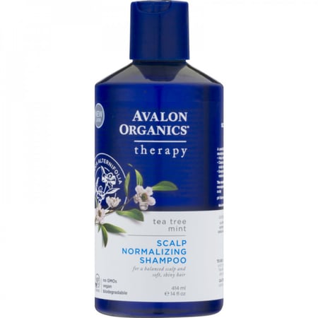 افالون اورجانيكس شامبو بالشاي والنعناع 414مل