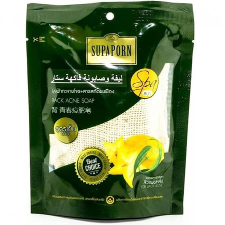 ليفة وصابونة فاكهة ستار 70جرام