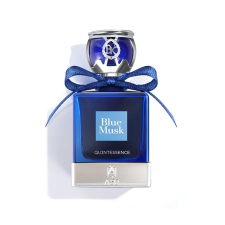 عطر مسك الازرق من عبد الصمد القرشي زجاجة انيقة  لعطر فاخر