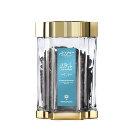 عود بخور معطر فاخر برائحة خشبية منعشة ومسك أزرق