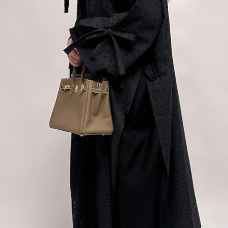 بيركين لارج | كاكي غامق