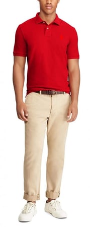 تيشيرت بولو رالف لورين لون احمرPolo Ralph Lauren , يزيد من أناقتك