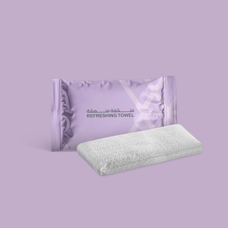 بوكس منشفة منعشة برائحة الافندر 24 حبة