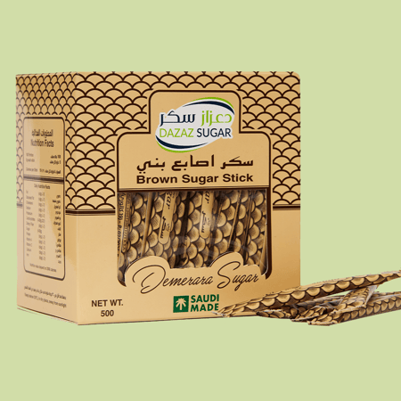 سكر اصابع بني