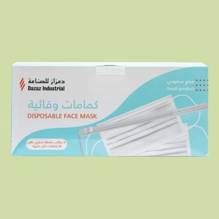 كرتون كمامات وقائية الكمية (6) (3) علب