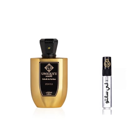 عينة عطر زينچي يونيك لاكجري اكستريت دي بارفيوم  Zen’gi Unique'e Luxury