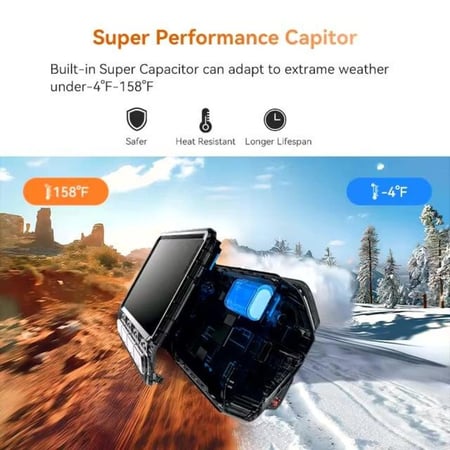 داش كام دي دي باي DDPAI-Z60 4K GPS أمامية + خلفية