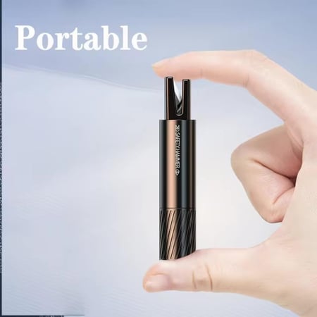 أداة كسر زجاج السيارة + قاطع حزام الآمان لحالات الطوارئ