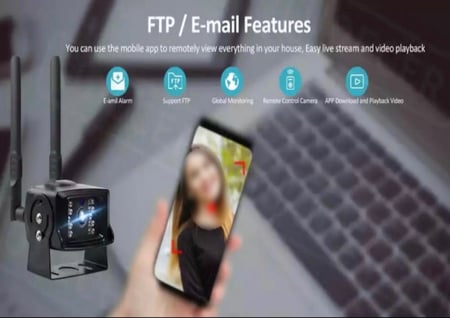 كاميرا 4G معدنية متعددة الاستخدم + بث إشارة Wi-Fi