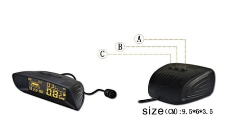 حساسات للشاحنات مع شاشة عرض