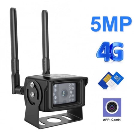 كاميرا 4G معدنية متعددة الاستخدم + بث إشارة Wi-Fi