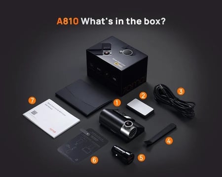 داش كام شاومي A810-4K أمامية