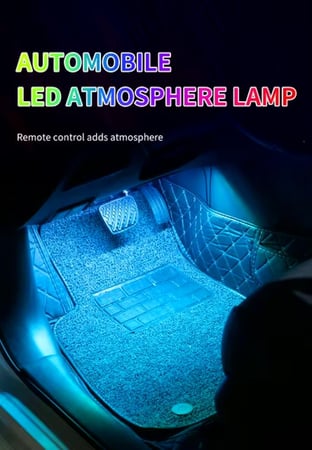 أضواء LED محيطة للسيارة 8 الوان