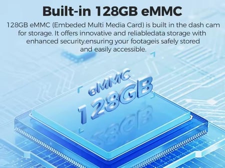 داش كام أزدوم 4K - GS63H Pro  أمامية + خلفية