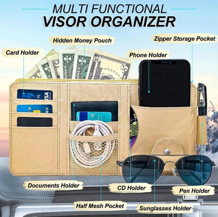 منظم شماسة للسيارة