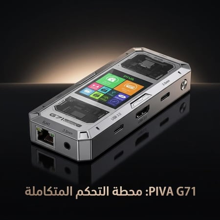 ادابتر وصلة بيفا PIVA ووصلة HUB متعددة المنافذ للألعاب والشحن