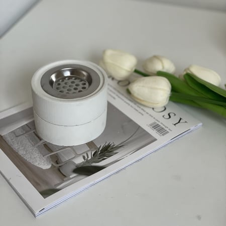 مبخرة قطعتين