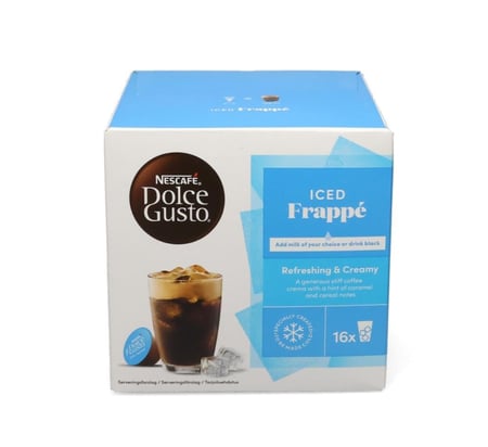 كبسولات ايس فرابيه لاله دلوتشي غوستو  16 كبسوله Iced Frappe - Nescafe 16 pods for Nescafé Dolce Gusto