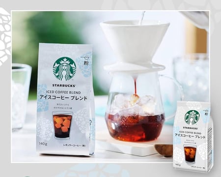 قهوه ستاربكس كوفي ايس 140 غرام Starbucks Iced Coffee Blend, 4.9 oz (140 g)