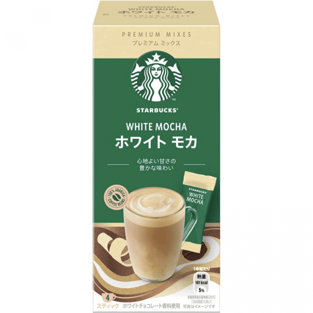 ستاربكس - وايت موكا (5 أظرف)