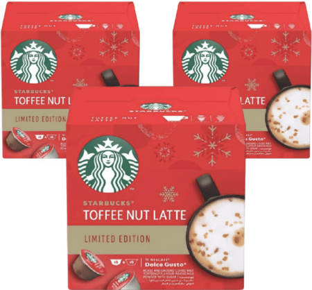 كبسولات ستاربكس  توفي نت لاتيه (3 علب)