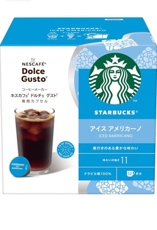 كبسولات دولتشي قوستو ستاربكس ايس امريكانو  Starbucks Iced Americano