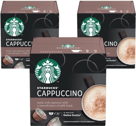 ستاربكس - كابتشينو (3 علب)