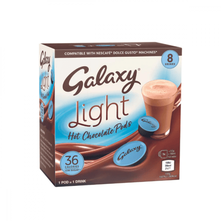 كبسولات جالكسي الشوكلاتة الساخة لايت  CABSULS Galaxy Light Hot Chocolate
