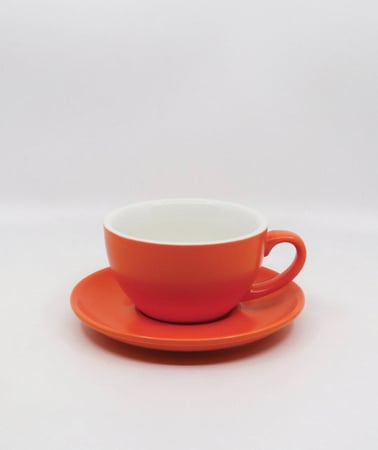 كوب برتقالي مطفي