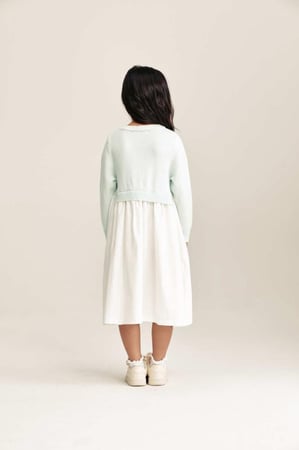 فستان بتصميم قطعتين