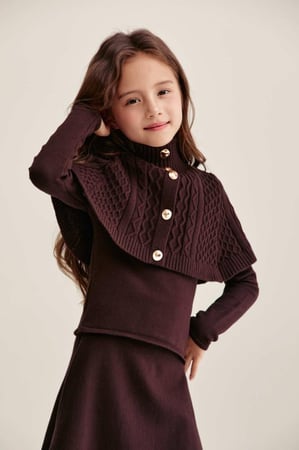 بلوزة محبوكة كيب