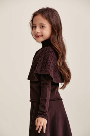 بلوزة محبوكة كيب