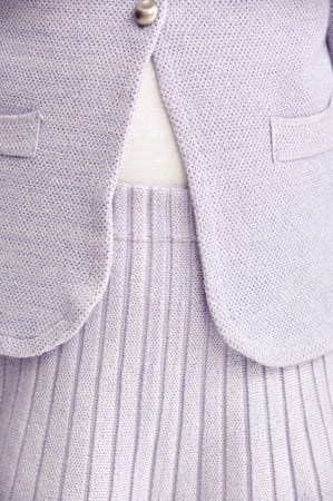 جاكيت لامع بأزرار