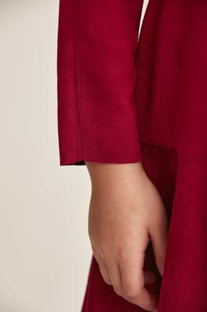 فستان شامواة بقصة كلوش