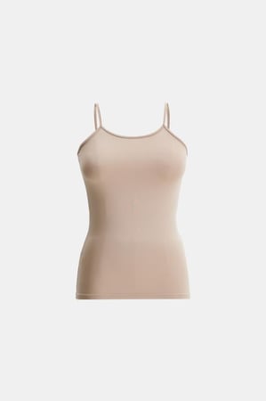 بلوزة بيسك بحمالات