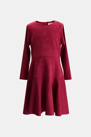 فستان شامواة بقصة كلوش