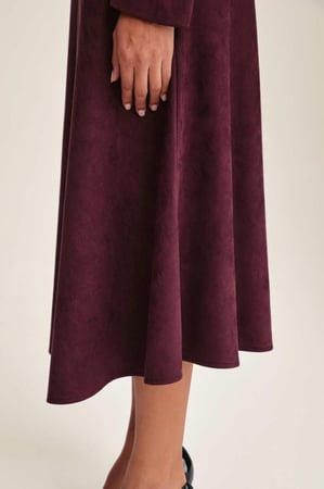 تنورة شامواه بقصة واسعة