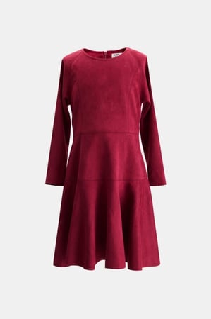 فستان شامواة بقصة كلوش